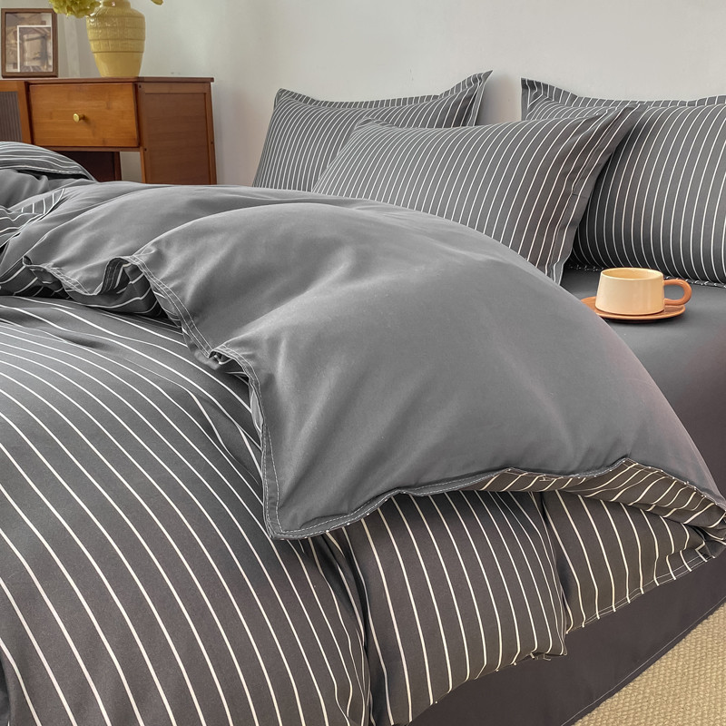 Bộ drap giường 4 món chất liệu cao cấp không gây dị ứng da an toàn sức khỏe