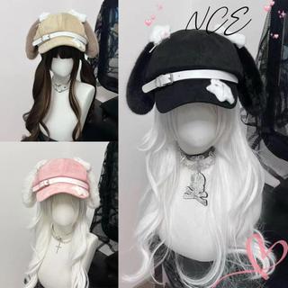 Mũ NCE Newsboy vải mềm, phong cách Otaku ngọt ngào - phụ kiện mùa đông