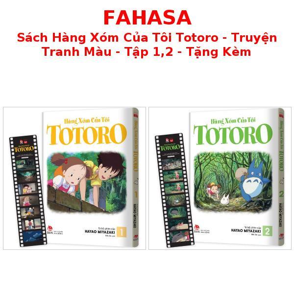 Sách Hàng Xóm Của Tôi Totoro - Truyện Tranh Màu - Tập 1,2 - Tặng Kèm Photostrip (Sách Tranh & Art Book)