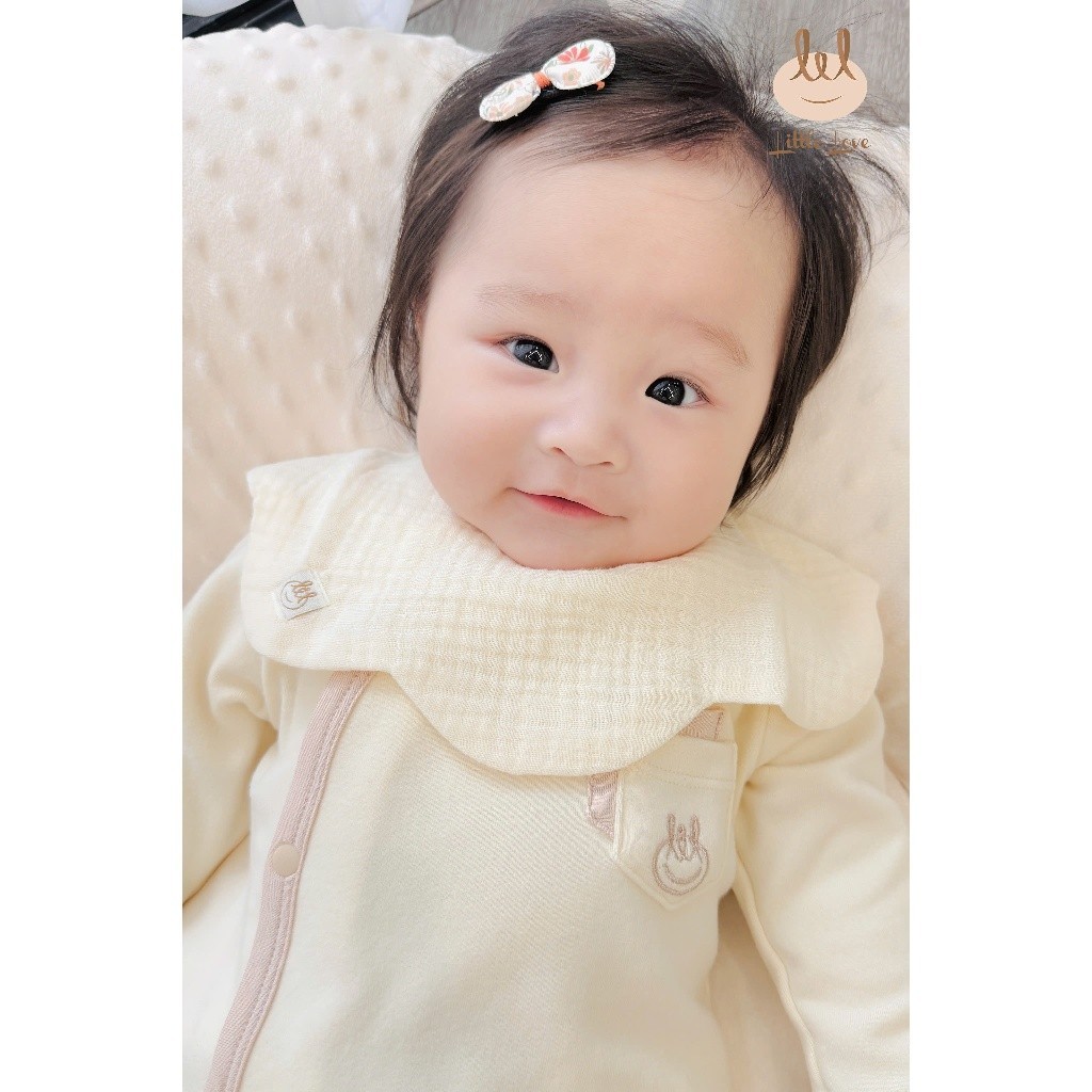 Yếm xô muslin dành cho bé Lil Little Love (LYSS04)