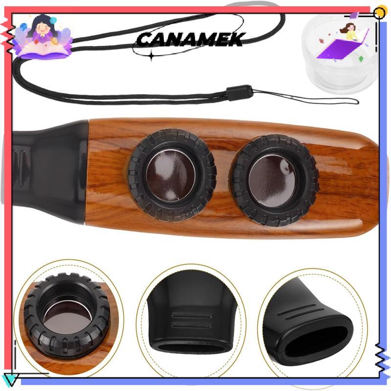 CANAMEK Nhạc cụ Kazoo hai lỗ, Thực hành thiết kế hạt nhẹ Kazoo cho đàn Guitar Ukulele Apaniment CSF