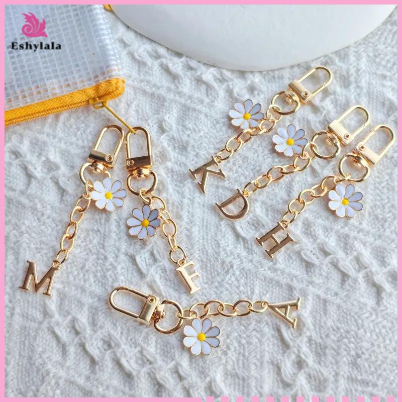 Móc Khóa Chữ Kim Loại Thời Trang A-Z 26 Chữ Cái Móc Khóa Quyến Rũ Điện Thoại Di Động Móc Khóa Túi Mặt Dây Chuyền Phụ Kiện Quà Tặng Cặp Đôi [MỚI]