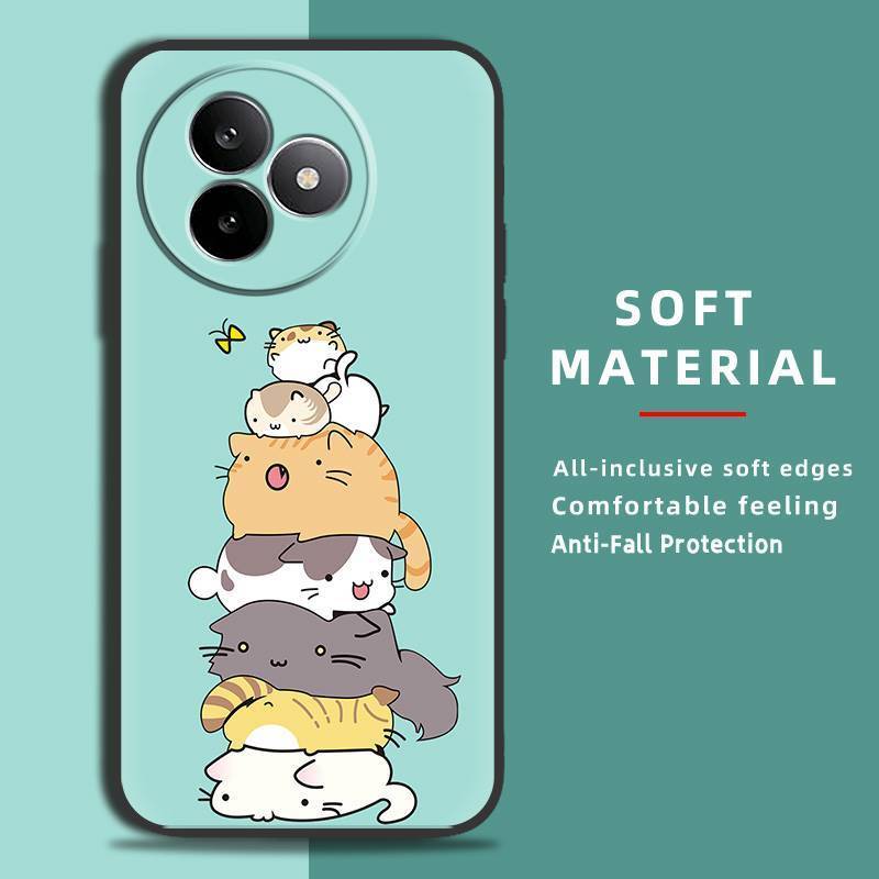 Ốp Điện Thoại Thời Trang Dễ Thương Cho Redmi K80 Ultra, Hoạt Hình TPU, Bảo Vệ Mặt Sau, Chống Nước, Chống Bụi, Silicon, Chống Sốc, Bền, Bọc Toàn Bộ Vỏ Mềm
