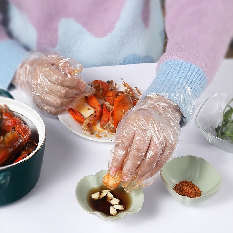 M8 Set 100 Găng Tay Nhựa Dùng Một Lần Chất Lượng Cao  MALAN