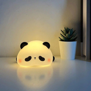 Đèn ngủ dễ thương hình động vật ngủ bé đèn bàn trang trí nhà Pin sạc 1200 mAh - Điều chỉnh độ sáng quà sinh nhật