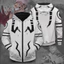 YB1 Jujutsu Kaisen Áo Khoác Satoru Cosplay Trang Phục Áo Sơ Mi Tay Dài Áo Khoác Có Mũ Trùm Đầu Thường Ngày Itadori Halloween BY