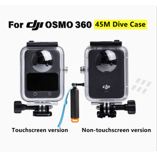 Lặn Dành Cho DJI Osmo 360 Chống Nước Bảo Vệ Toàn Cảnh Camera Dưới Nước Lặn Vỏ 45M Biển Sâu Chụp Ảnh