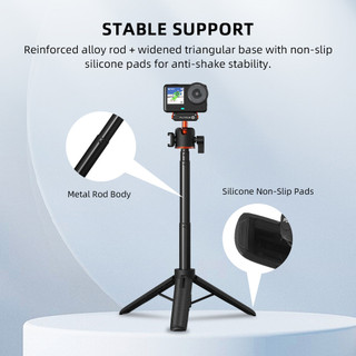 Dành cho DJI OSMO ACTION 6 phát hành nhanh chân máy thanh mở rộng Nano selfie thanh mở rộng phụ kiện