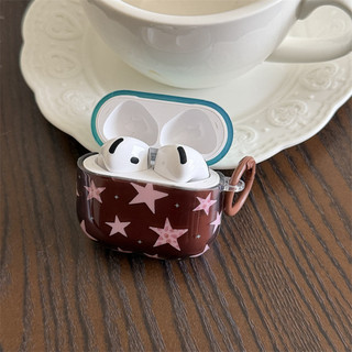 Lưới họa tiết ngôi sao cho AirPods 1 / 2 3 Pro Pro2 pro3 Airpod4 Bộ tai nghe Vỏ bảo vệ Bluetooth không dây AirPods Pro i3 i4 pro3 Vỏ bảo vệ tai nghe