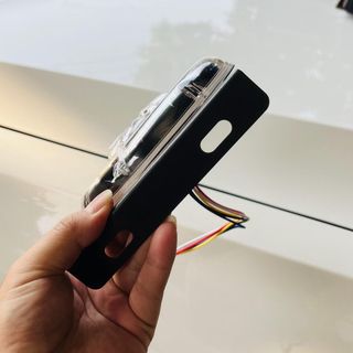 Đèn tròn LỐC XOÁY 13cm trang trí xe ô tô điện chung nhiều chế độ