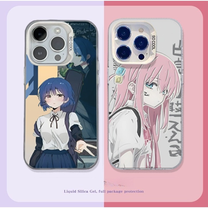 Anime Hoạt Hình Bocchi The Rock Vỏ Điện Thoại Cho Honor X9D X7D X6C 5G X9B X9A X7B X9C Smart 90 MAGIC 7 Lite Huawei P30 PRO Nova 7 SE Vỏ Matte Laser IMD Cứng