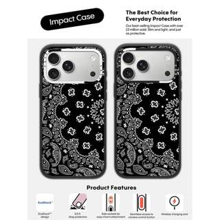 CASECASE X Họa Tiết Bí Ẩn Ốp Lưng Máy Ảnh Màu Trắng Vòng Phiên Bản Mờ Đen Cứng Hút Từ Tính Tác Động Dành Cho Apple IPhone 13 14 15 16 17 Pro Max Air Plus Có Hộp
