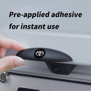 Toyota Camera lùi ô tô Tấm che mưa Bảo vệ Tấm che Nắp che mưa camera sau ô tô - Camera lùi Rain Hood phụ kiện xe hơi for  Toyota Corolla Cross Vios Veloz Toyota bZ4X  Hiace Avanza VinFast Fadil