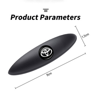 Toyota Camera lùi ô tô Tấm che mưa Bảo vệ Tấm che Nắp che mưa camera sau ô tô - Camera lùi Rain Hood phụ kiện xe hơi for  Toyota Corolla Cross Vios Veloz Toyota bZ4X  Hiace Avanza VinFast Fadil