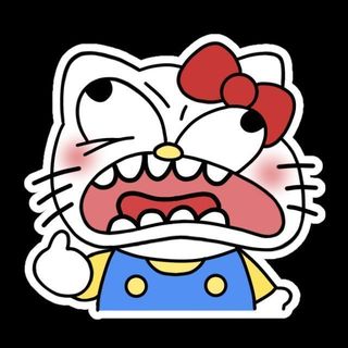 MÓC KHOÁ KITTY MEME HÀI HƯỚC