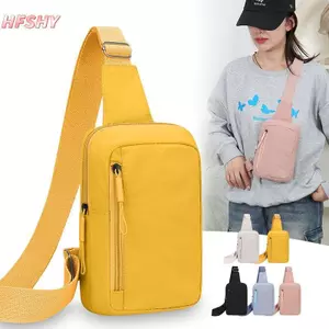 HFSHY Mini Ngực Túi Nylon Sling Đeo Ngang Nhẹ Vai Bapa Cho Nam Nữ Du Lịch Ngoài Trời Thể Thao Chạy VN