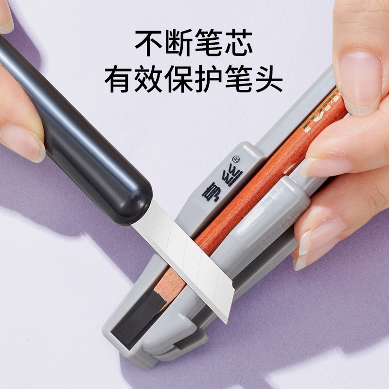 Máy mài bút chì kẻ mày Machete Mỏ vịt gỗ Máy mài bút chì kẻ mày
