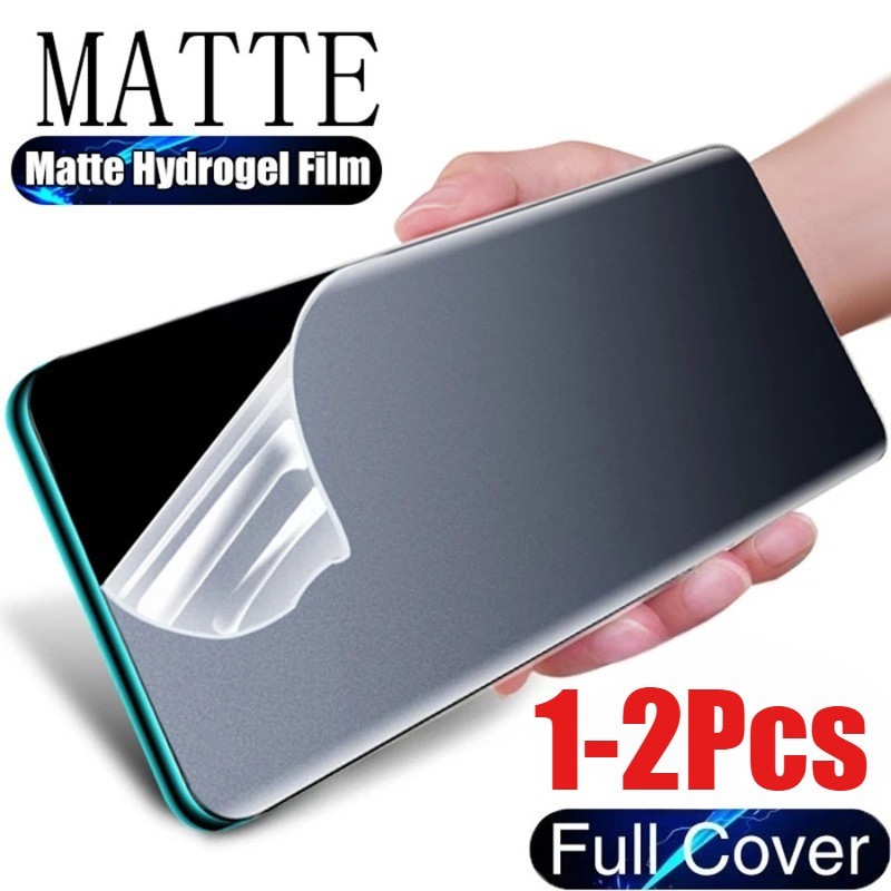 1-2 Chiếc Full Cover Siêu Mỏng Bảo Vệ Màn Hình Matte Film Cho Redmi Note 14 14R 14S Pro Plus 4G 5G Ấn Độ Trung Quốc Chống Gián Điệp Riêng Tư Chống Ánh Sáng Xanh Hydrogel Film HD Phim Mềm