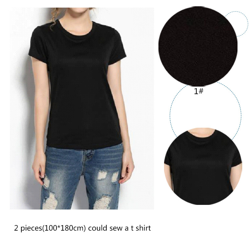 Mùa Hè Áo Thun 95% Cotton 5% Spandex, Co giãn, Thân thiện với da