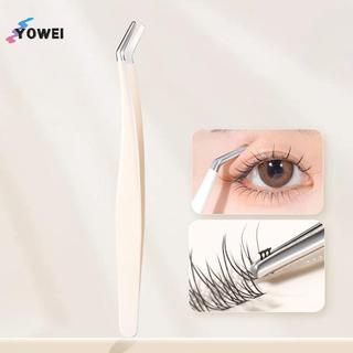 Nhíp lông mi YOWEI Kẹp nối dài bằng thép không gỉ Siêu cứng Nhíp có độ chính xác cao có đầu sợi Dụng cụ trang điểm VN