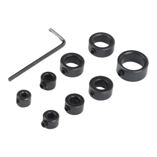[FUXIN] 9 Cái Đường Kính 3-16mm Mũi Khoan Chế Biến Gỗ Độ Sâu Dừng Vòng Định Vị Vòng Định Vị Định Vị Định Vị