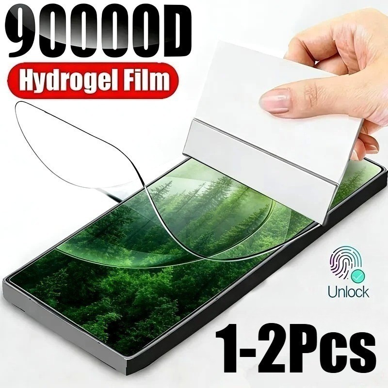 1-2 Chiếc Full Cover Siêu Mỏng Bảo Vệ Màn Hình Matte Film Cho Honor 80 90 Win RT Pro Flat GT Lite Thông Minh Chống Gián Điệp Riêng Tư Chống Ánh Sáng Xanh Hydrogel Phim HD Mềm