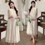 Trang phục bà bầu Mùa hè Tính khí mỏng hơn Váy thường ngày