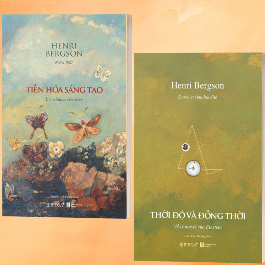 Sách - Lẻ/Combo: TIẾN HOÁ SÁNG TẠO + THỜI ĐỘ VÀ ĐỒNG THỜI (Omega Plus)