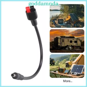 Cáp năng lượng mặt trời dẫn điện GOD 25cm 30A đến DC5 5x2 1mm 5 5x2 5mm Đầu nối nam