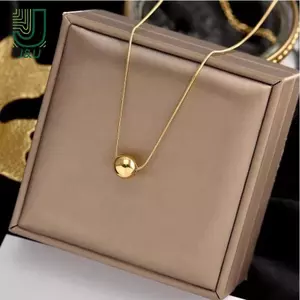 Mặt dây chuyền bóng chống thấm nước, thiết kế tinh tế cho nữ, chuỗi hạt quyến rũ