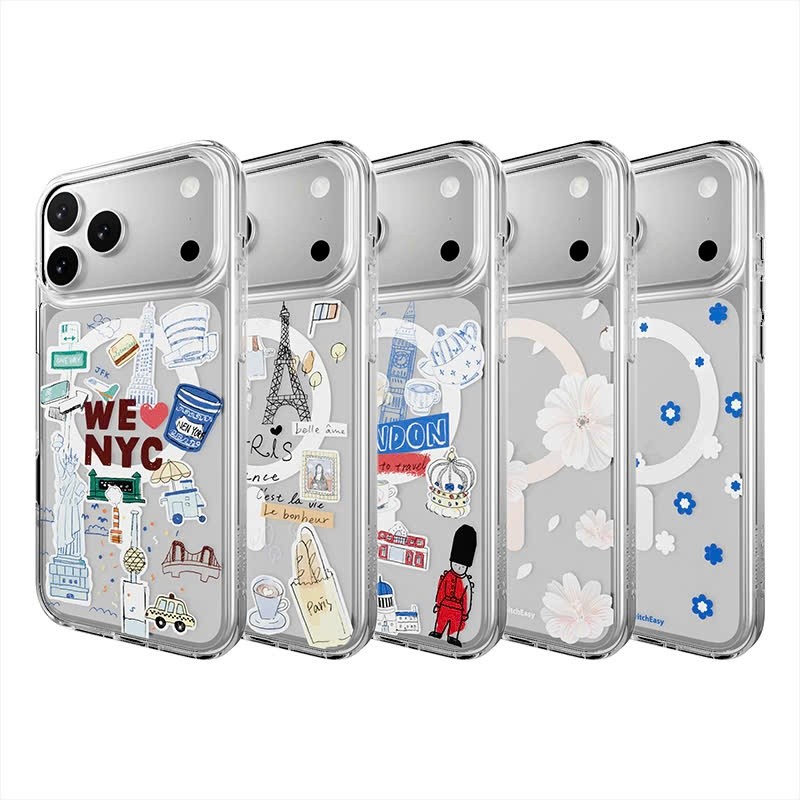 [Chính Hãng] Ốp Lưng Switcheasy Style M iPhone 17ProMax -Trong Suốt Họa Tiết 3D, Chống Sốc Chuẩn Quân Đội 3M, Có MagSafe
