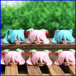 SQ3 6 Chiếc Hatsune Miku Nhân Vật Hành Động Mèo Sakura Miku Mẫu Búp Bê Đồ Chơi Cho Trẻ Em Trang Trí Nhà Quà Tặng Bộ Sưu Tập Trang Trí QS