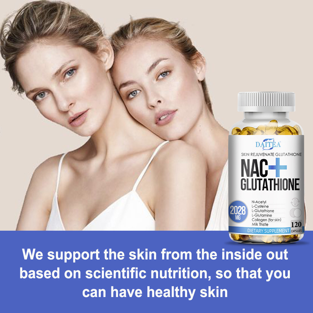 daitea nac glutathione Viên Uống Làm Trắng Da Daitea - Làm đều Màu Da - Chứa 1000mg Glutathione -  Chống Lão Hóa Và Chống Oxy Hóa