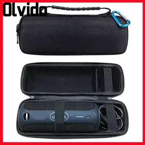 Túi đựng OLVIDO, Hộp đựng loa bền chống sốc, Hộp đựng vỏ cứng chống nước di động để du lịch lật / đi