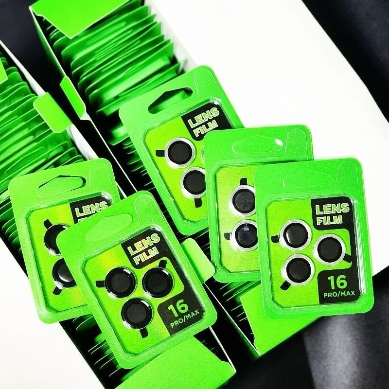 Kính Bảo Vệ Camera iPhone 17 Pro Max Mắt Diều Vân CD 9H Công Cụ Định Vị Toàn Bộ Kim Loại Nhiều Màu Cho iPhone 16 Pro 15 14 Plus 13 Mini 12 11