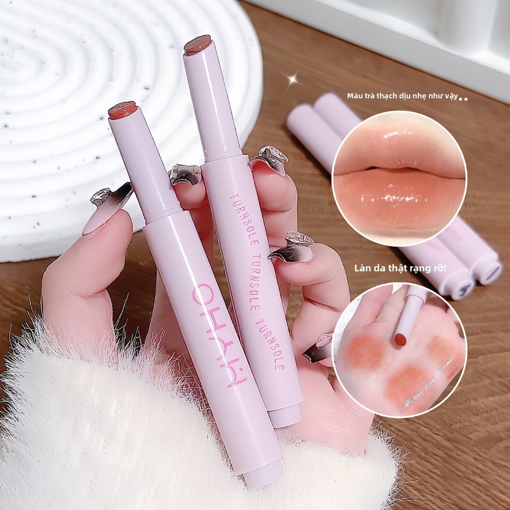 Son Bóng Dạng Thỏi MYHO 2.5g - Son Dưỡng Bóng Gương, Hiệu Ứng Môi Căng Mọng Nước, Dưỡng Ẩm Lâu Dài