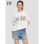 Áo thun ngắn tay cổ tròn in logo hoạt hình mới dành cho nam và nữ dáng rộng 100% Cotton cao cấp 0416