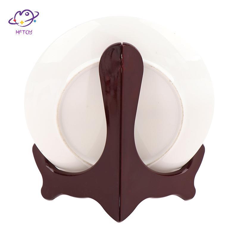 HFTOY Gỗ Giá Treo Gỗ Bàn Cưới Thẻ Ảnh Đứng Tấm Hiển Thị Giá Đỡ Trang Trí Nhà ~