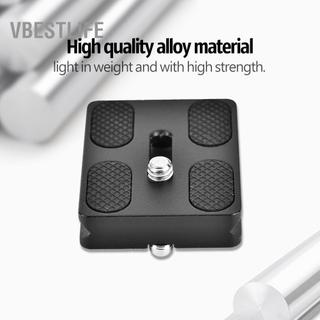 VBESTLIFE Acouto cho PU40 Nhanh Chóng Phát Hành Đĩa với 1/4 inch Vít Gắn Chân Máy Đầu Bóng SLR Camera Cao Su Hợp Kim