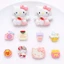 Set Charm Hello Kitty Thiên Thần Dâu Tây Cute – Trang Trí Dép Kẹo Ngọt Pastel Dễ Thương Phong Cách Baby Milk Candy