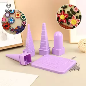 Dụng cụ làm con lăn quilling với dây mandrel hình tròn, vuông, tam giác xoắn ốc - phù hợp cho máy làm mô hình và trang sức