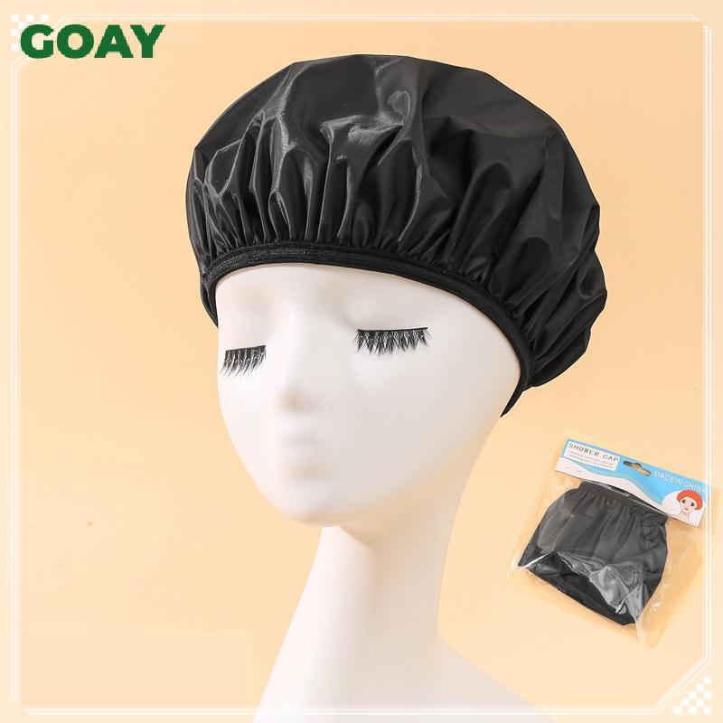 GOAY Mới Chống Thấm Nước EVA Bên Ngoài Mũ Ngủ Tắm Tắm Phụ Kiện Tóc Beanie Bonnet Tắm Mũ Tóc Mũ Tắm VN