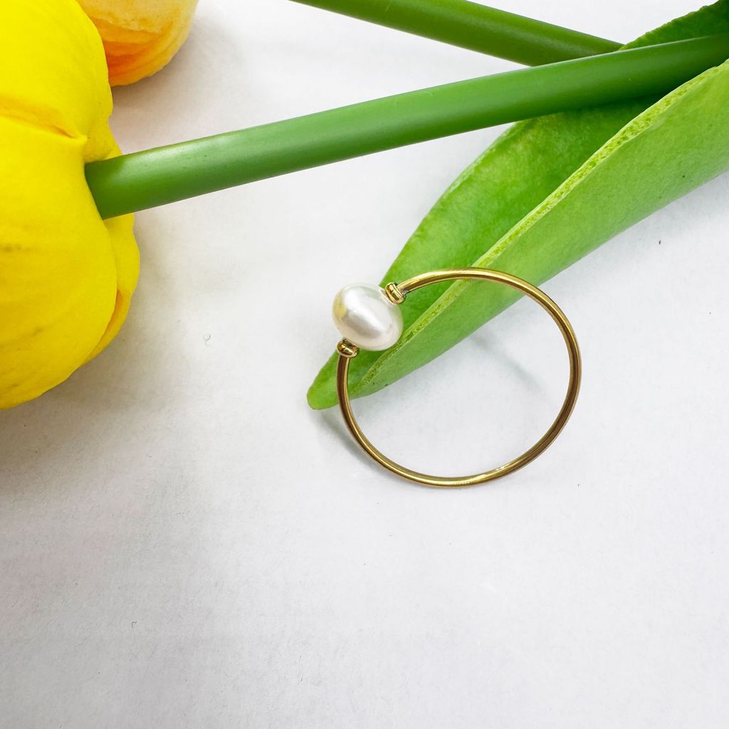 Women's Gold-Plated Ring by St_Delan.vn