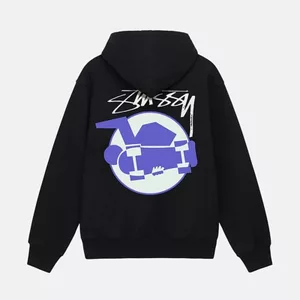 Áo hoodie cổ điển Oversized với họa tiết logo thời trang