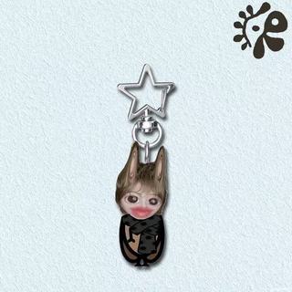 Cortis Cockroach Acrylic Star Buckle Martin Gold Master Training Acrylic Schoolbag Pendant Funny Support