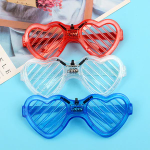 Kính râm nhấp nháy dây EL Một nút Điều khiển dễ dàng Lễ kỷ niệm Bash sinh nhật