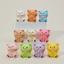 Macaron Kẹo Màu Mini Gấu Nhựa Hình - 3cm Hoạt Hình Dễ Thương DIY Thủ Công Phụ Kiện Trang Trí Bàn Làm Việc Sưu Tập Quà Tặng