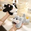 LON Dễ Thương Mềm Mô Phỏng Từ Tính Cói Khỉ Mèo Cáo Đồ Chơi Sang Trọng Cho Bé Trai Bé Gái Plushie Seal Búp Bê Thú Nhồi Bông Gối Ngủ Cho Bé Gái Quà Tặng Sinh Nhật Trẻ Em