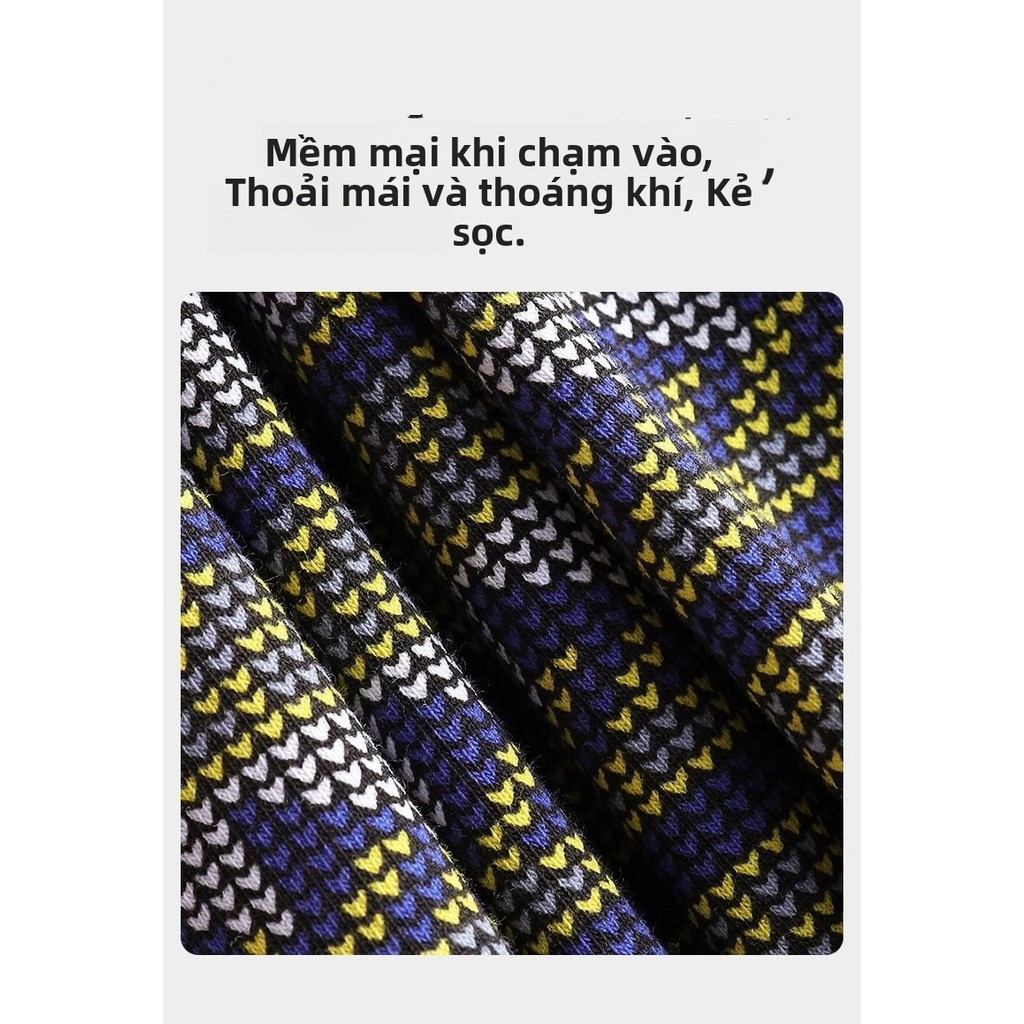 Combo 4 Quần Lót Nam Thiết Kế Thoải Mái, In Hình Bắt Mắt