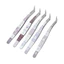 Nhíp lông mi giả FAVORITEGOODS, Nhíp cong chống tĩnh điện bằng thép không gỉ, Phim hoạt hình có độ chính xác cao Lông mi mở rộng Nhíp Nhãn dán cảnh thu nhỏ